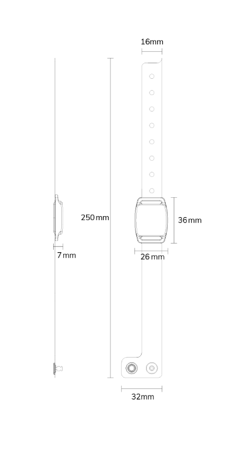 B6 醫用型智能手環
